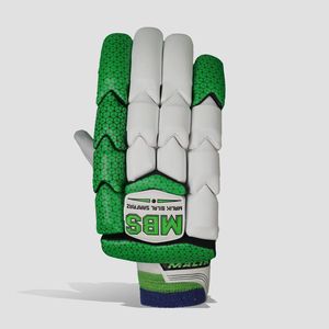 Guantes de Bateo de Críquet con Logotipo Personalizado de Alta Calidad, Transpirables, de Cuero Duradero, Ligeros y Cómodos, Mb Malik - Product Image 1