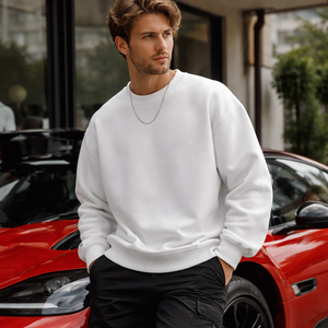 Wholesale Custom Racing Inspired Heavyweight <b>Sweatshirt</b> for Men - OEM Supplier & Factory Direct Manufacturer - Product Image 6