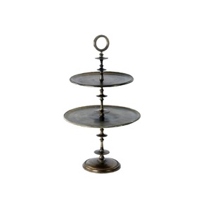 Luxury Handmade Cake Plateau Metal Cake Stand for Wedding Birthday Party Dessert Display - Product Image 4
