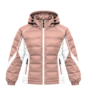 Chaqueta Acolchada Personalizada con Capucha Ajustable, Cremallera Frontal Completa, Bolsillos Laterales y Construcción Aislante Cómoda - Product Image 1