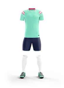 Wholesale RAPID SPORTS Soccer Jerseys Shirts Shorts Unisex Custom OEM Team Uniform Kit Supplier Breathable 100% Sublimated Front - Product Image 4