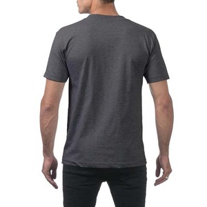 T-shirts à manches courtes pour hommes, col rond, style streetwear, gris, coupe slim, fitness, coton respirant, séchage rapide, t-shirts pour hommes - Product Image 4