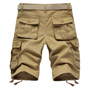 Pantalones Cortos Deportivos de Verano para Hombre, de Algodón, Transpirables, de Cintura Media, Casuales, para Gimnasio, Surf, Playa, Servicio OEM, Pantalones Cortos Cargo - Product Image 6