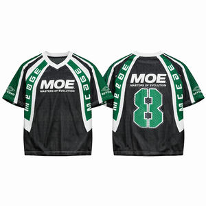 Maillot de football américain personnalisé en maille polyester respirante avec panneaux en maille, uniforme d'équipe, fabricant OEM - Product Image 1