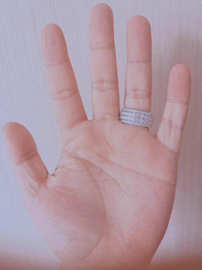 แหวนฮิปฮอป D'VINS JEWELS HR03 รุ่น Unisex หรูหรา ทองคำแท้ 14K ประดับเพชรแล็บ IGI Certified น้ำหนัก 6-8 กรัม เหมาะสำหรับงานปาร์ตี้ - Product Image 5