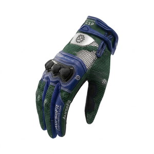 Gants de moto en fibre de carbone en gros, à doigts complets, compatibles écran tactile, coque de protection, course, cyclisme, unisexe, OEM - Product Image 3