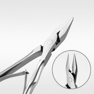Coupe-ongles professionnel en acier inoxydable à lame courbée avec large ouverture de mâchoire pour pédicure et usage des doigts, vente en gros - Product Image 4