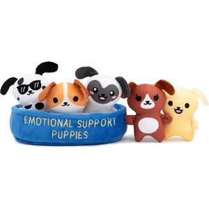 Peluche a forma di cuccioli per supporto emotivo, comfort e compagnia - Product Image 1