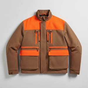 Chaqueta de Caza Impermeable Personalizada de Alta Resistencia de 10000 mm, Chaqueta de Camuflaje Transpirable con Capucha Desmontable para Cazadores Profesionales - Product Image 1