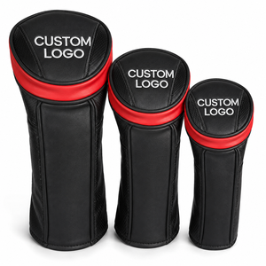 Custom Logo Color & Size Driver <b>Golf</b> Head Covers <b>Golf</b> Accessories Pu Leather Durable Elastic Built Waterproof <b>Golf</b> Head Covers - Product Image 1