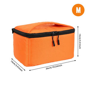 Polyester <b>Camera</b> Bag with Zipper Closure Shockproof Sponge Customizable Padded Dividers for Safe Equipment Storage - Product Image 6