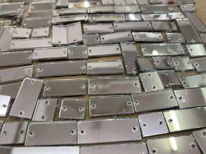 Tela de Encaje de Lujo con Cuentas Bordadas a Mano, 100% Poliéster, para Vestidos de Novia, con Suministro Mundial - Product Image 3