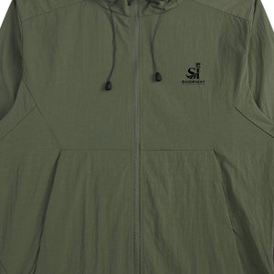 <b>Smart</b> Appeal Winter Lightweight Windbreaker Hooded <b>Jacket</b> Quick Dry Breathable Custom Made Sports Front Logo - Product Image 6
