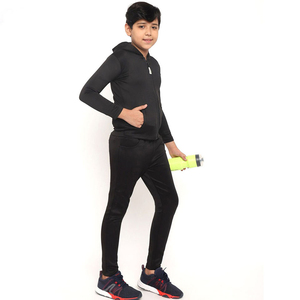 Chándal Deportivo para Niños, Transpirable, Duradero, Moderno, Ajustado, Cómodo, Sudadera con Capucha - Product Image 3