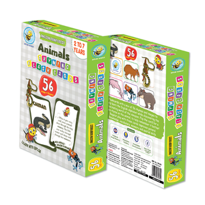 Tarjetas Educativas Biplob's de Animales de la Selva Amazónica, Personalizadas para Amazon, 28 Tarjetas Educativas de Doble Cara con Imágenes y Rimas, Certificación CPC - Product Image 6