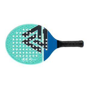 Raqueta de Pádel Redonda con Patrón Geométrico Triangular de Carbono 3K, Núcleo de Eva Suave - Product Image 5