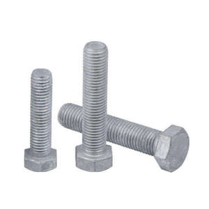 Vis à tête hexagonale AERCE EXIM de qualité supérieure, fixations en acier doux haute résistance, acier au carbone classe 10.9 12.9, filetage UNF, galvanisées à chaud - Product Image 3