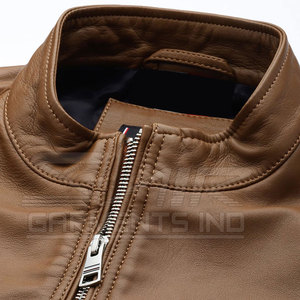 Wholesale Custom Made Leather <b>Jacket</b> Waterproof Leather <b>Winter</b> <b>Jacket</b> <b>Cheap</b> Price Men Leather <b>Jacket</b> - Product Image 4