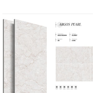 Azulejos de porcelana modernos y brillantes de 800x1600, 1200x1800, 750x1500 mm, azulejos de gran tamaño premium para diseño de interiores y exteriores. - Product Image 1