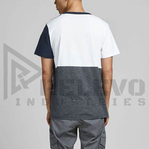 Chemise pour homme en coton 210 GSM avec doublure bicolore, tissu léger, confortable, vêtement décontracté d'été - Product Image 3