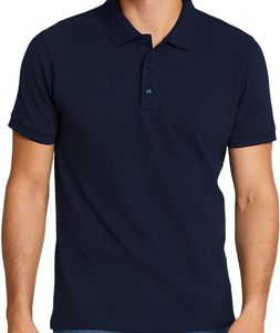 เสื้อโปโลลำลองสำหรับผู้ชาย เหมาะสำหรับใส่ทำงานในออฟฟิศ สวมใส่ได้ทั้งแบบสมาร์ทแคชชวลและวันหยุดสุดสัปดาห์ พร้อมดีไซน์ทันสมัยและสวมใส่สบาย - Product Image 3