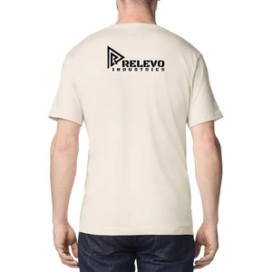 Nouveaux T-shirts de golf à col imprimé de haute qualité, manches courtes, 100% coton, 320g, qualité supérieure, vente en gros pour hommes - Product Image 3