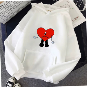 เสื้อฮู้ดผู้หญิงมีฮู้ดสำหรับผู้หญิงเสื้อฮู้ด Bunun Verano Sin Ti แฟชั่นฮิปฮอปขนแกะผู้หญิงลำลองสตรีทแวร์ผู้ชาย - Product Image 1