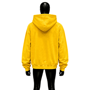 Yellow Graphic Hoodie Hyper Style Star Print Oversized Streetwear Pullover Sweatshirt <b>Y2K</b> Urban Fashion Casual Unisex Hooded <b>Top</b> - Product Image 2