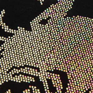 สินค้าขายดี เสื้อโอเวอร์ไซส์ ฮิปฮอป เสื้อยืดผู้ชายประดับเพชรเทียม ผ้าฝ้าย 100% เสื้อยืดผู้ชาย ทรงหลวม พิมพ์ลาย - Product Image 5