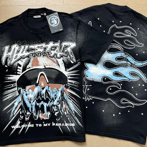 เสื้อยืดคอกลมแขนสั้นทรงปกติ ผ้าคอตตอน 100% พิมพ์ลายดิจิตอล ลายดาววินเทจ กันยับ สำหรับผู้ชาย ไซส์ใหญ่ - Product Image 4