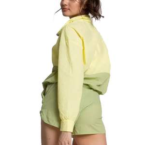 Veste coupe-vent légère pour femmes, veste zippée résistante à l'eau, veste de sport pour la course à pied, la randonnée, l'entraînement, les activités de plein air - Product Image 6