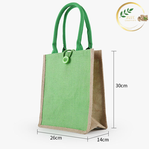 Biodegradable Jute Zipper Carry Bag for Sustainable Packaging - Product Image 2