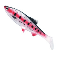 Leurre souple bionique de 150 mm, 36 g, imprimé écailles 3D, queue à ailettes, pour la pêche au trolling en eau salée et douce, idéal pour la pêche au gros gibier