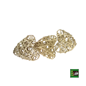 Woven Rattan Christmas Tree Ornaments Sustainable Plant Fiber <b>Decorative</b> Baubles Made In Vietnam For Retail Stores - Product Image 6