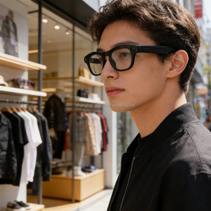 Lunettes de diffusion en direct IA avec double caméra, navigation AR, traduction en temps réel, alerte de <span class=keywords><strong>message</strong></span>, OEM ODM, vente en gros directe d'usine - Product Image 1