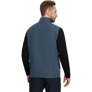 Chaleco de Invierno Reversible Personalizado de Alta Calidad al por Mayor, Chaleco Holgado de Talla Grande para Hombre, Chaleco de Golf - Product Image 2