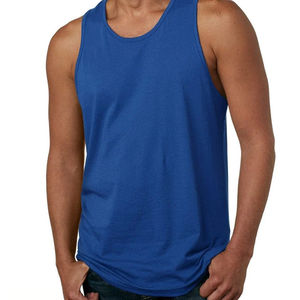 Camisetas sin mangas de algodón para hombre, camisetas ligeras de algodón jersey, camisetas sin mangas de algodón para gimnasio, unisex - Product Image 3