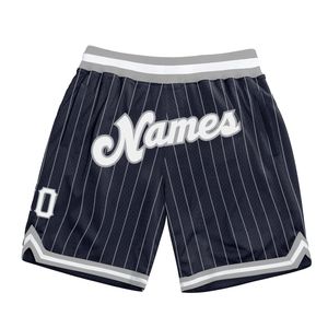 Custom Embroidery Name <b>Board</b> Shorts Breathable Unisex Elastic Waist Spandex/Polyester Casual Authentic Basketball Shorts Knitted - Product Image 1