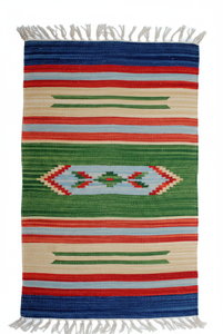 Tapis et ensembles de tapis modernes lavables faits à la main en coton pelucheux, à motifs floraux, réversibles et pliables pour la maison, la chambre, le salon et les voyages - Product Image 4