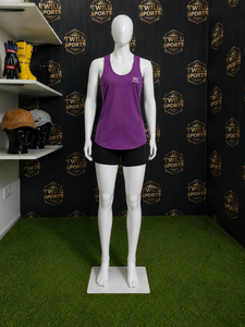 Débardeur de sport pour femme à col rond, séchage rapide, coupe ample, décontracté, pour la course, l'entraînement, la gym et le yoga, avec logo personnalisé - Product Image 5