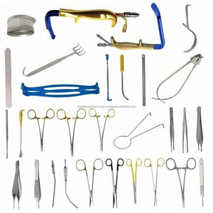Juego de Instrumentos Quirúrgicos de Precisión, 38 Piezas, Reutilizables, de Acero Inoxidable, Kit de Herramientas Médicas con Certificación CE - Product Image 2