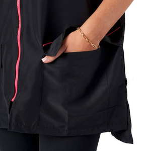 Veste à manches courtes pour toilettage d'animaux, qualité supérieure, avec poches - Product Image 5