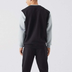 High Quality Printing logo Men's Sweat Suit Crew Neck 100% Cotton Sweatshirt Jogger Set <b>Tracksuits</b> for Men - Product Image 3