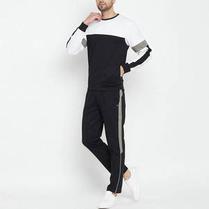 Ensemble de survêtements pour hommes de haute qualité, personnalisables, avec poche, en molleton uni, confortables, OEM - Product Image 3