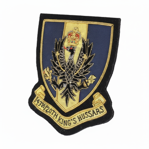 Badges brodés sur mesure de haute qualité, faits à la main, en bullion, à coudre, avec logo couleur personnalisé, forme et taille personnalisées, accessoires pour uniformes - Product Image 6