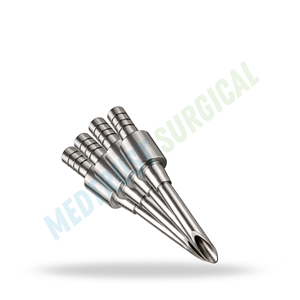 Conector de cánula de acero inoxidable para botella, para uso médico y veterinario - Product Image 2