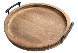 Wood <b>Tray</b> with Handles/Rustic <b>Serving</b> <b>Tray</b>/<b>Wooden</b> Breakfast <b>Tray</b> Decorative <b>Wooden</b> <b>Tray</b> Farmhouse <b>Wooden</b> <b>Tray</b> Handcrafted Wood - Product Image 5