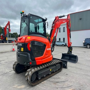 Mini-excavatrice Kubota KX060-5 abordable à vendre à prix réduit, petite excavatrice aux performances fiables pour la construction - Product Image 2
