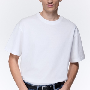 New Arrival Plus Size High Quality Cotton <b>Plain</b> Short Sleeve Custom Design Crewneck Formal Style T-shirts - Product Image 4