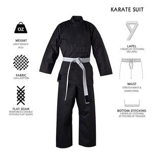 Kimono de karaté et de Jiu-Jitsu à prix de gros, conception personnalisée, service OEM, uniforme de karaté en vente en ligne - Product Image 6